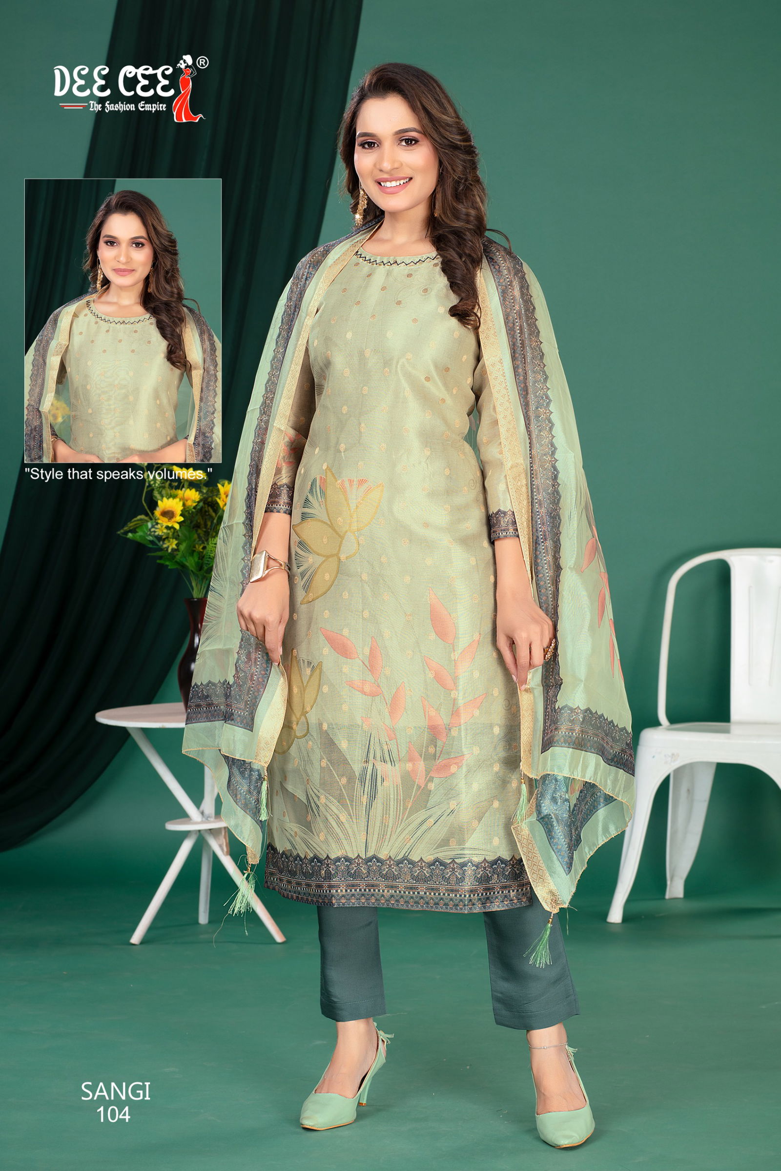 Sangi By Deecee Fancy Kurti With Bottom Dupatta Wholesale Shop In Surat